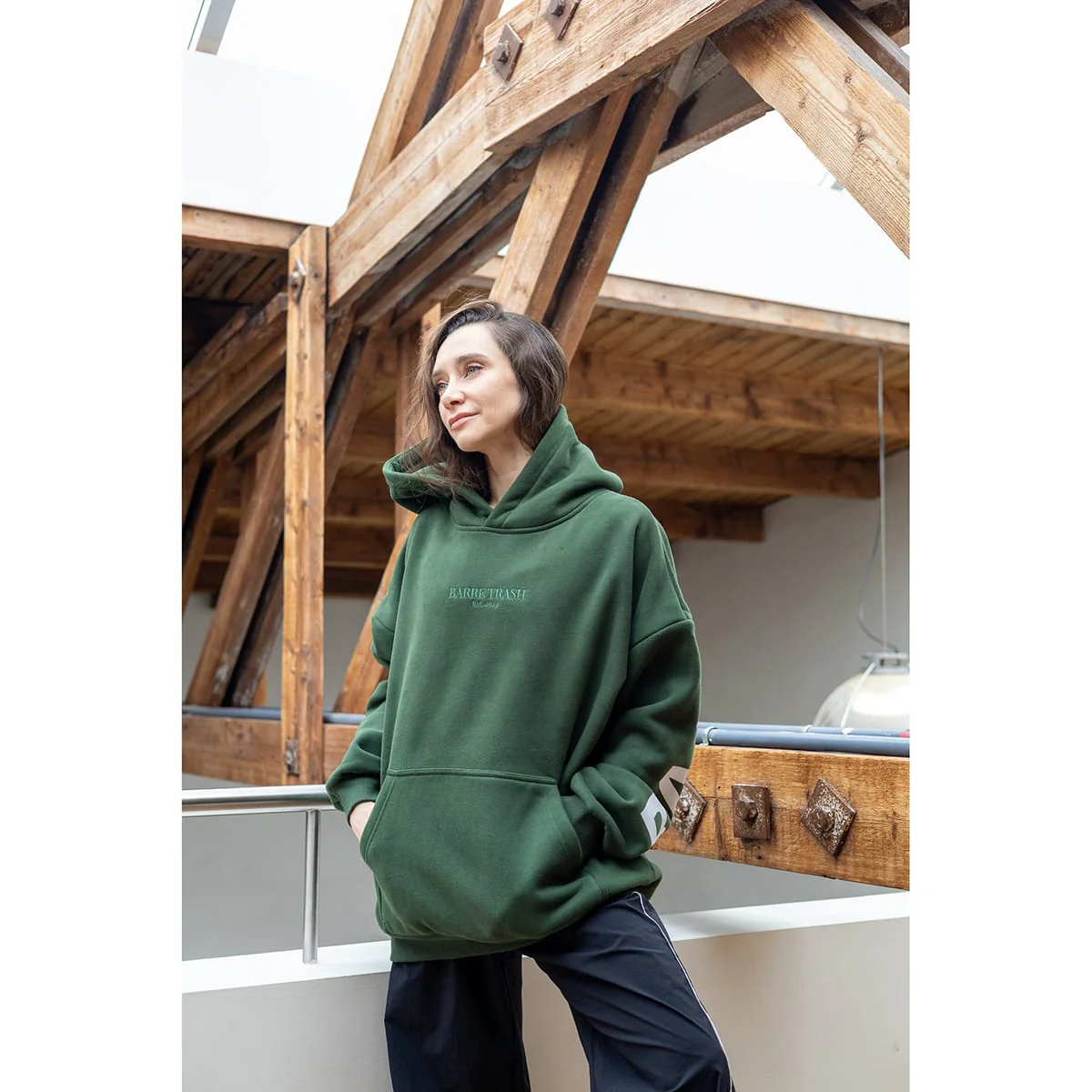 Barre Trash Oversized Hoodie - Image 10