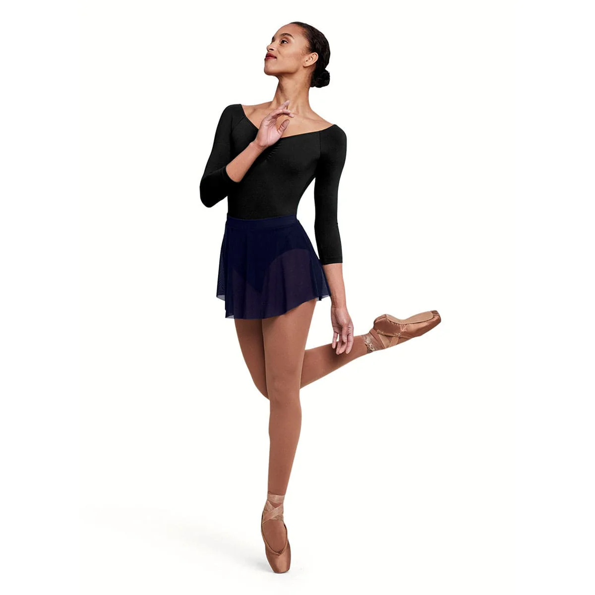 Bloch Adult Jaye Mesh Skirt - Image 10