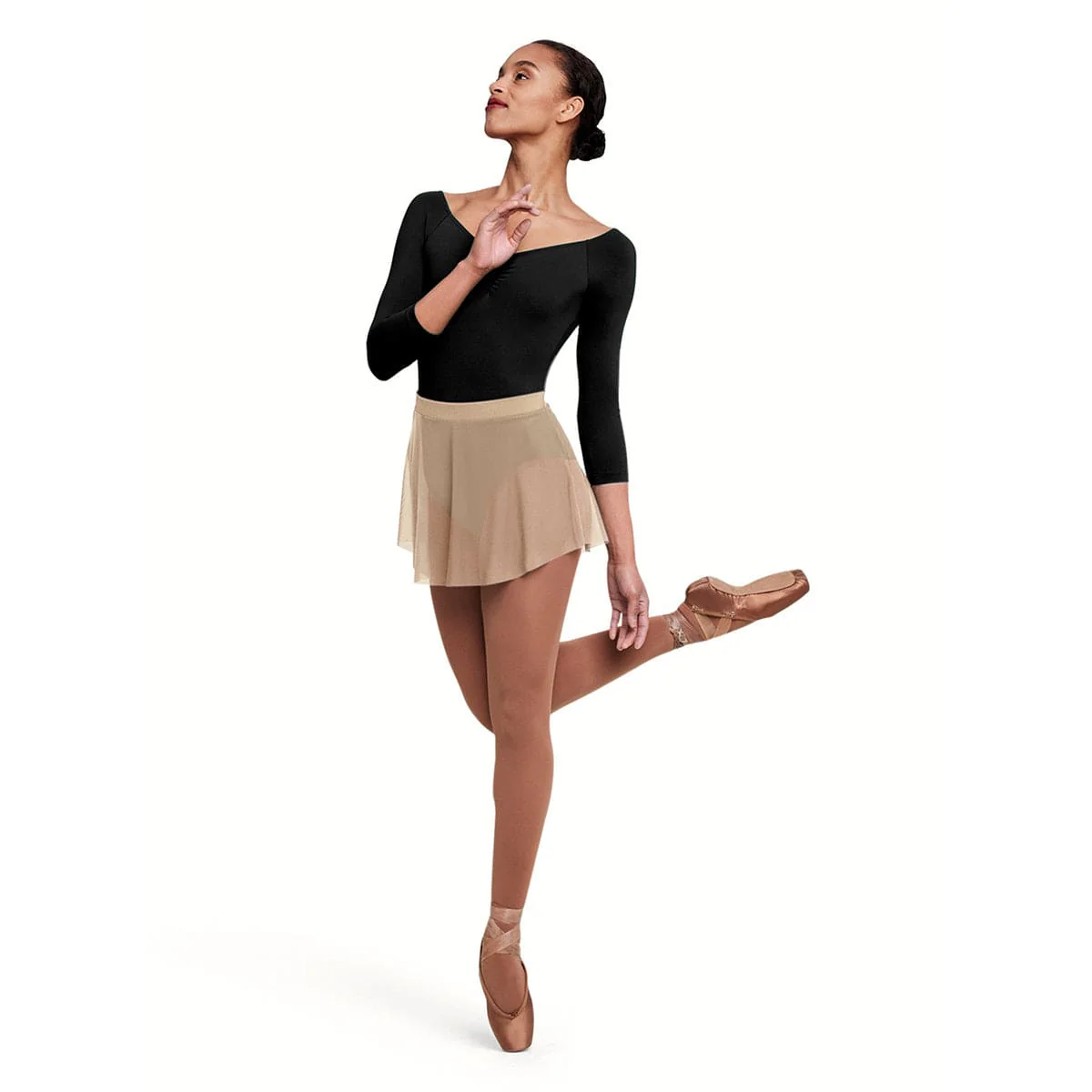 Bloch Adult Jaye Mesh Skirt - Image 12