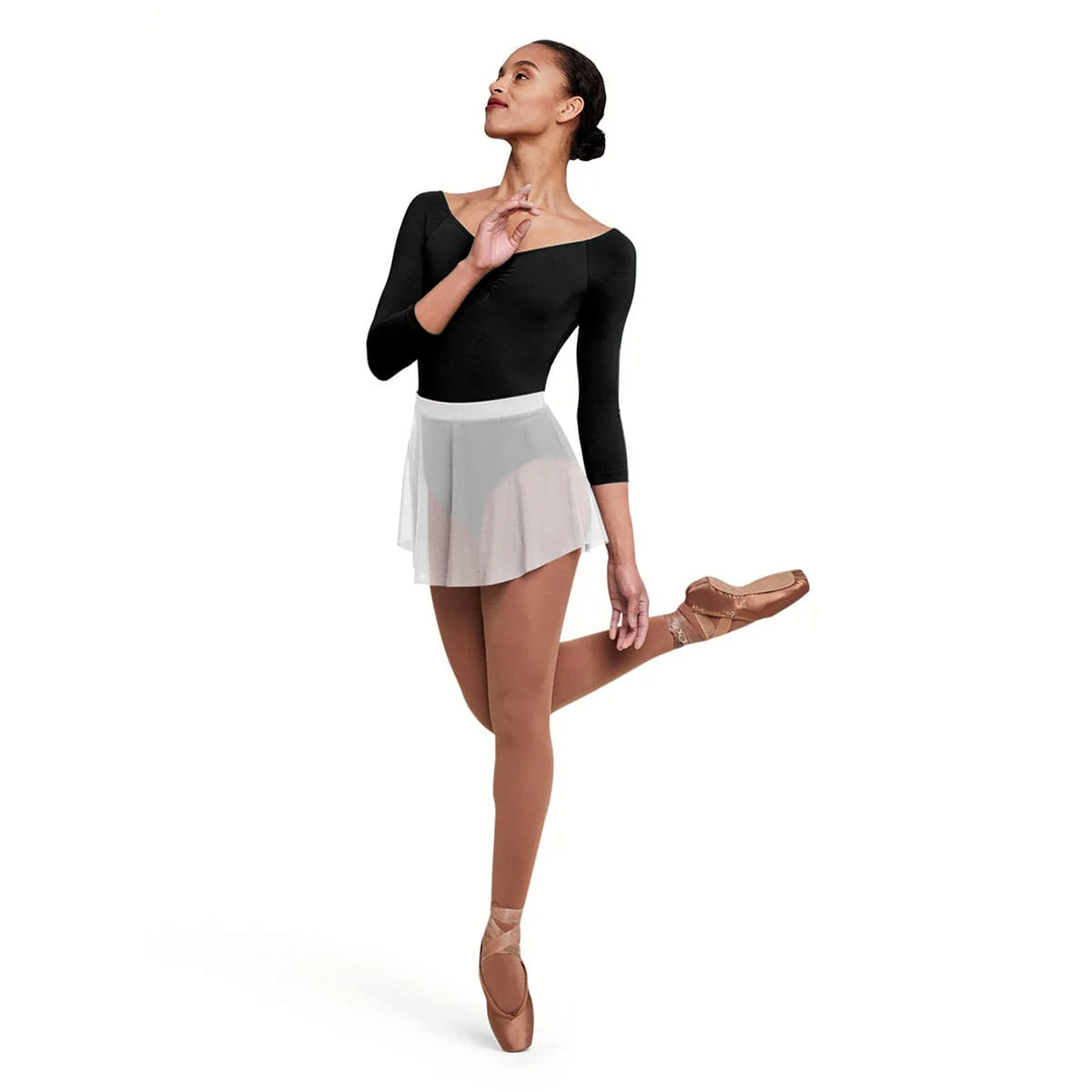 Bloch Adult Jaye Mesh Skirt - Image 13