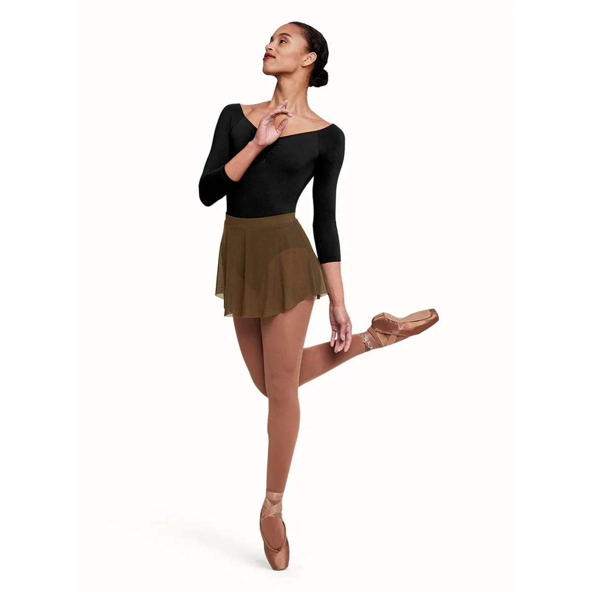 Bloch Adult Jaye Mesh Skirt - Image 2