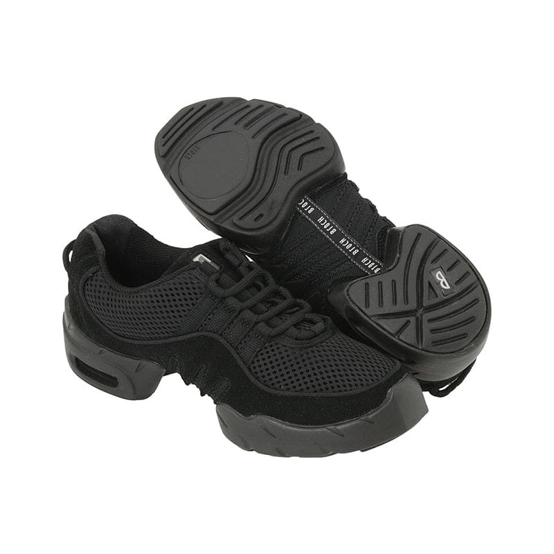 Bloch Boost Mesh Children's Dance Sneakers - Black - Image 2