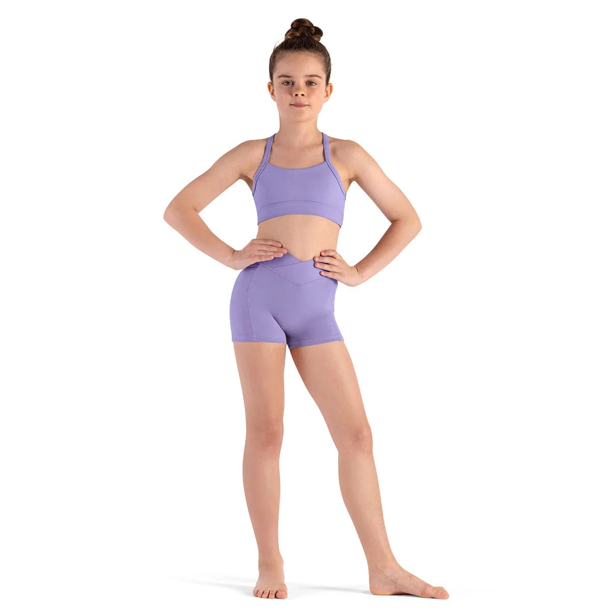 Bloch Child Nicolia V Front Shorts - Image 3
