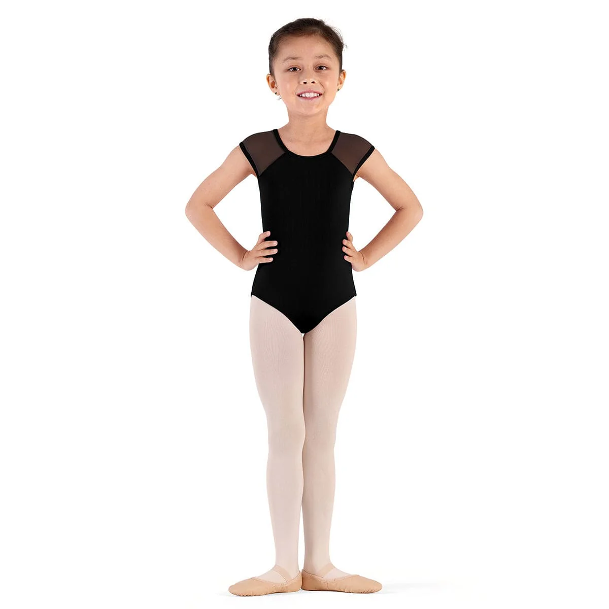 Bloch Child Rafie Mesh Back Leotard - Image 3