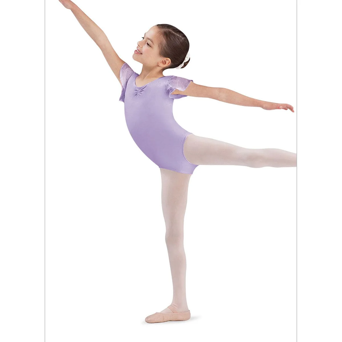 Bloch Child's Tulip Sleeve Leotard - Image 3