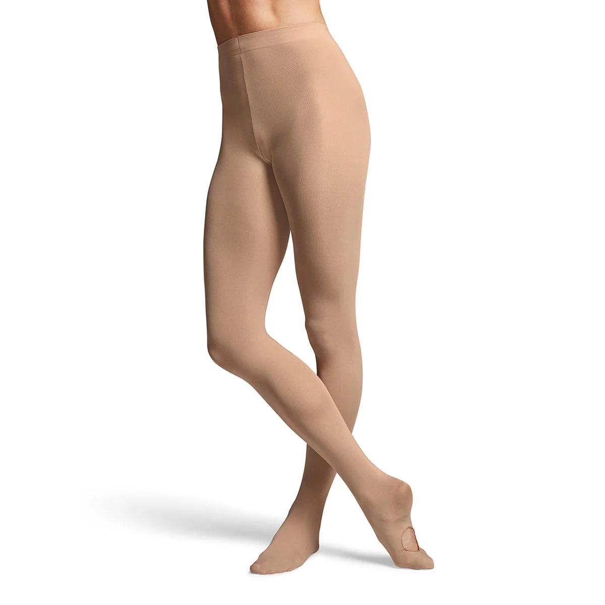Bloch ContourSoft Adaptatoe Girls Convertible Tights - Image 2