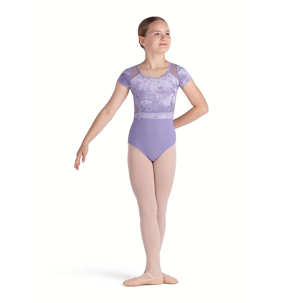 Bloch Girls Amelia Cap Sleeve Leotard - Image 3
