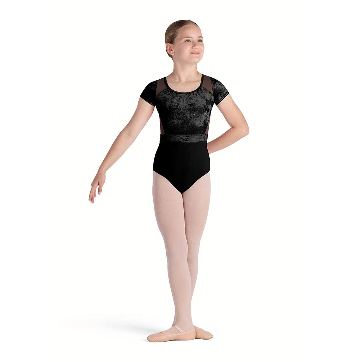 Bloch Girls Amelia Cap Sleeve Leotard - Image 4