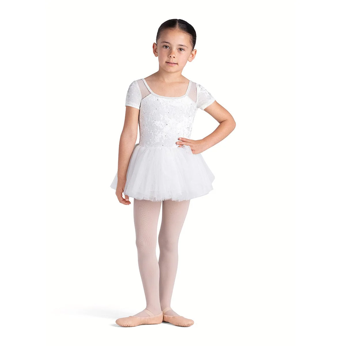 Bloch Girls Delilah Cap Sleeve Tutu Dress