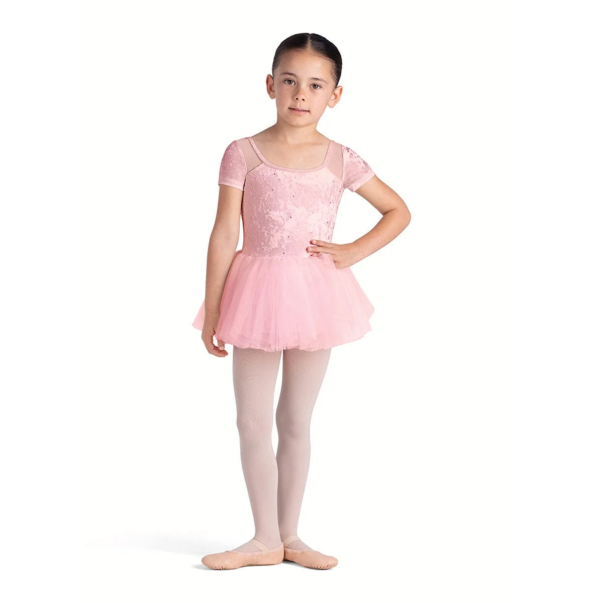 Bloch Girls Delilah Cap Sleeve Tutu Dress - Image 3