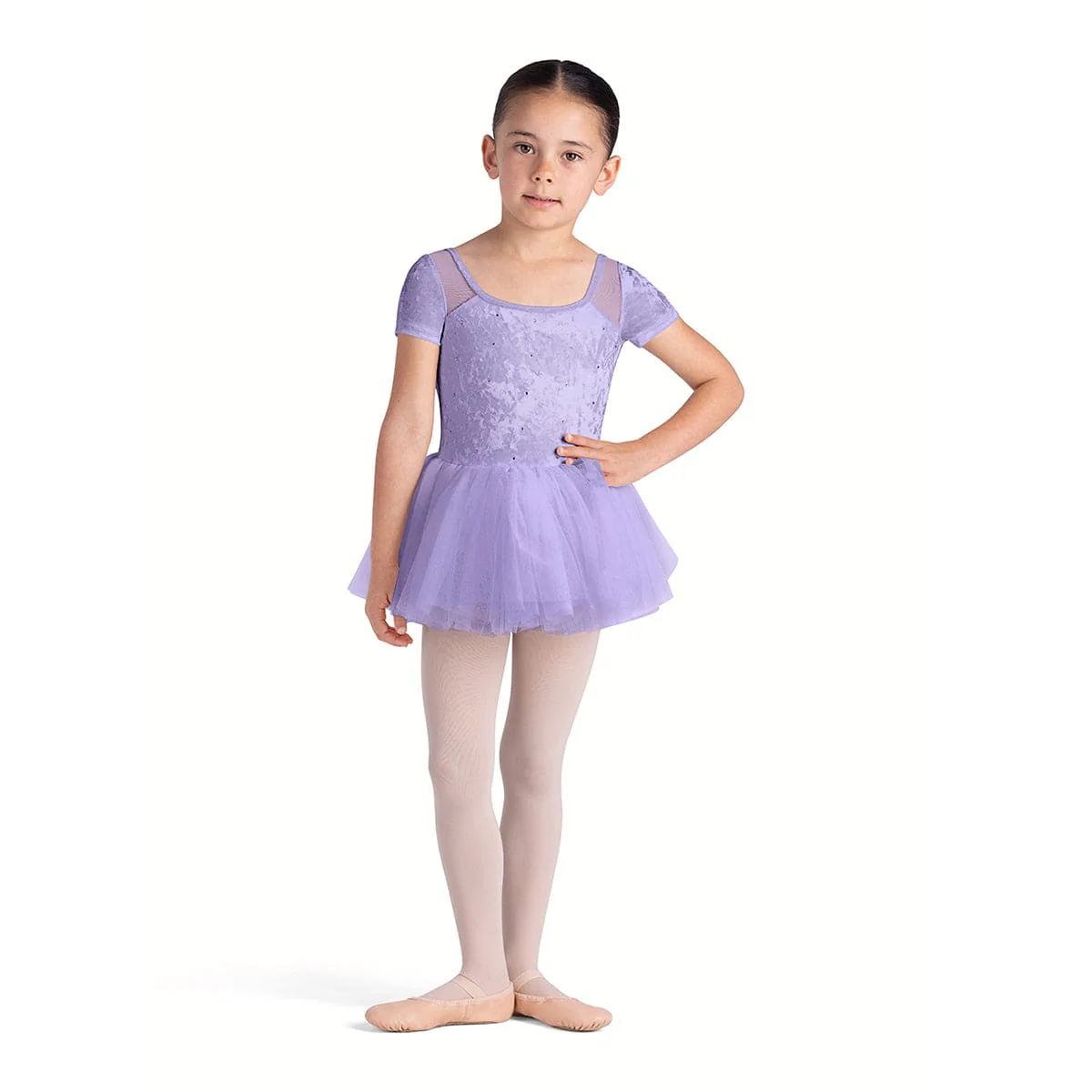 Bloch Girls Delilah Cap Sleeve Tutu Dress - Image 5