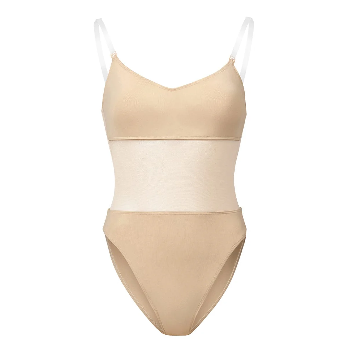 Bloch Girls Sunna Mesh Panel Bodysuit