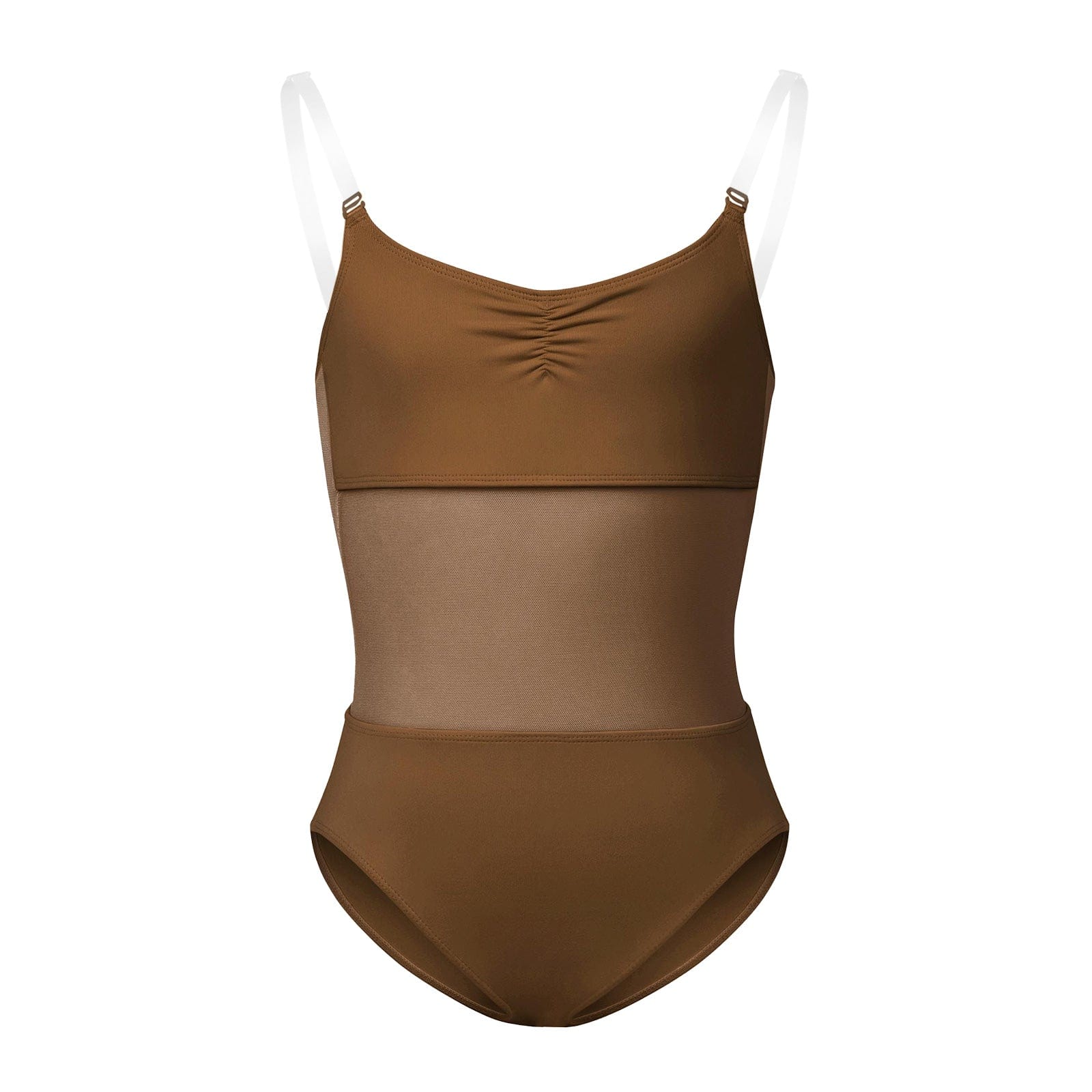 Bloch Girls Sunna Mesh Panel Pinch Front Bodysuit - Image 5
