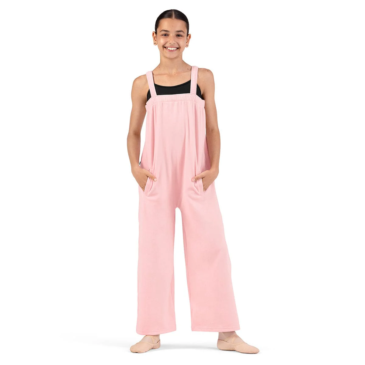 Bloch Girls Susan Velvet Jumpsuit - Image 2