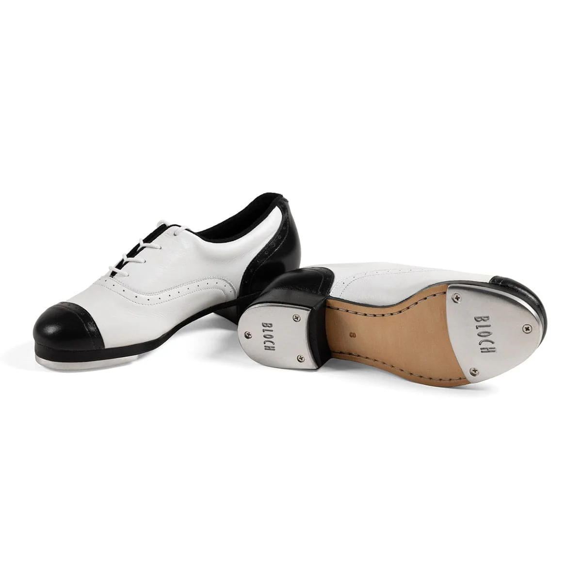 Bloch Jason Samuels Smith Ladies Tap Shoes - Black / White - Image 2