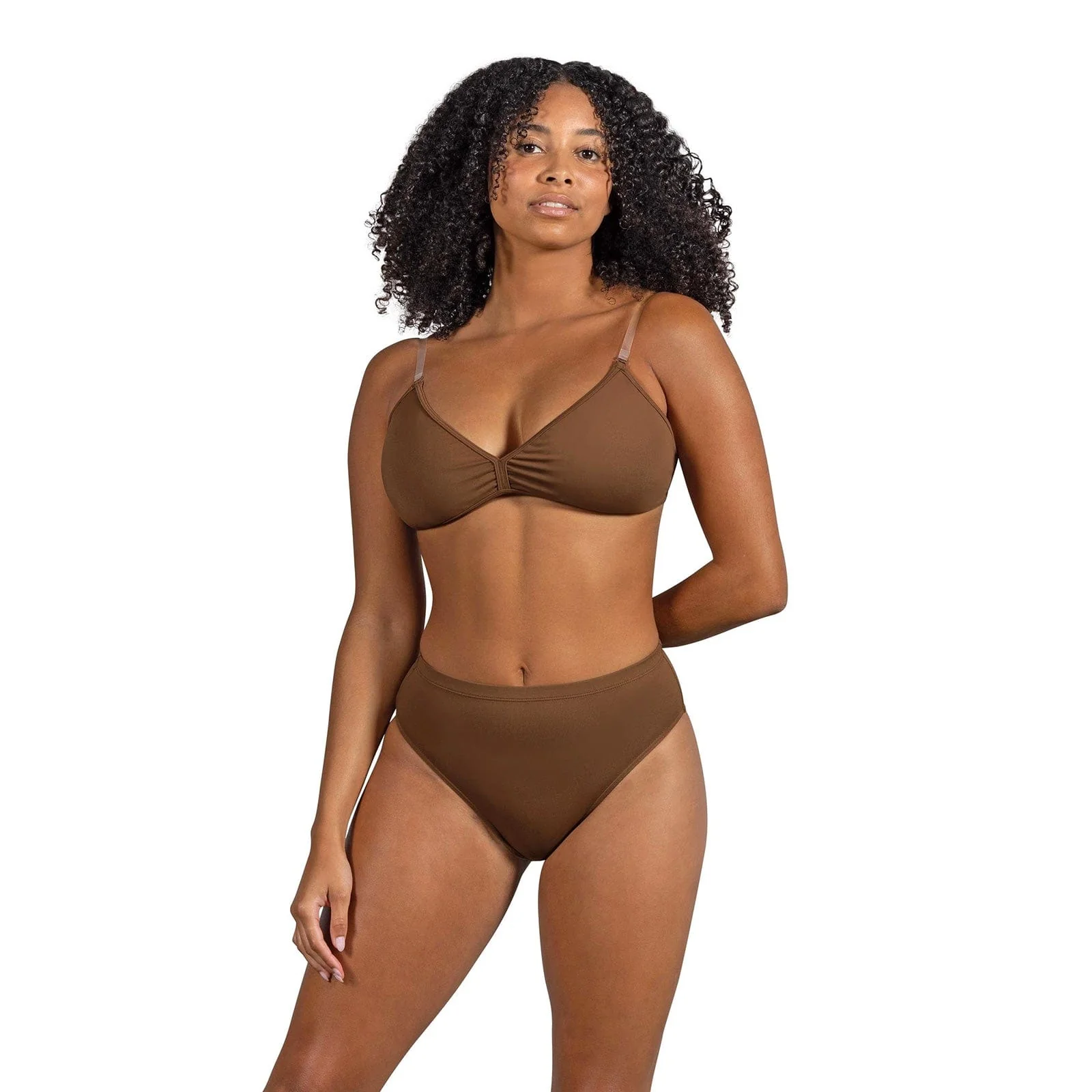 Bloch Ladies Aquila High Waist Brief - Image 5