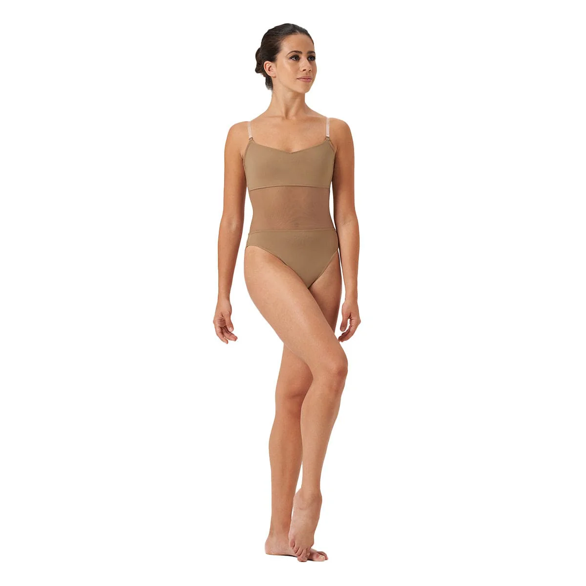 Bloch Ladies Cordelia Mesh Panel Bodysuit - Image 3