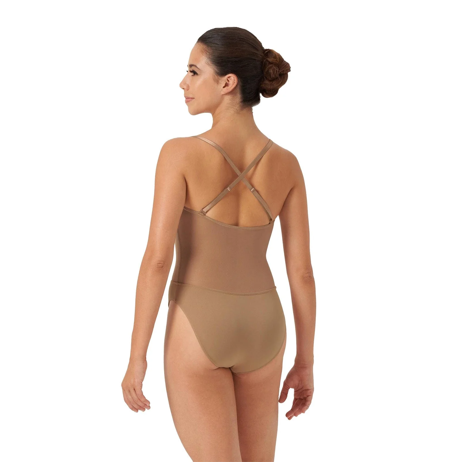 Bloch Ladies Cordelia Mesh Panel Pinch Front Bodysuit - Image 9