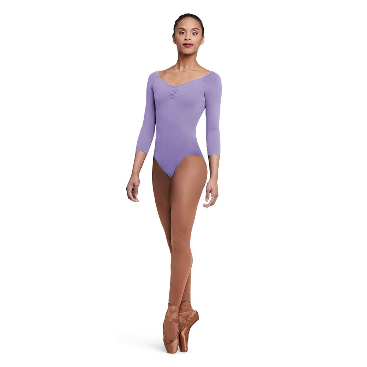Bloch Ladies Dana 3/4 Sleeve Leotard - Image 6