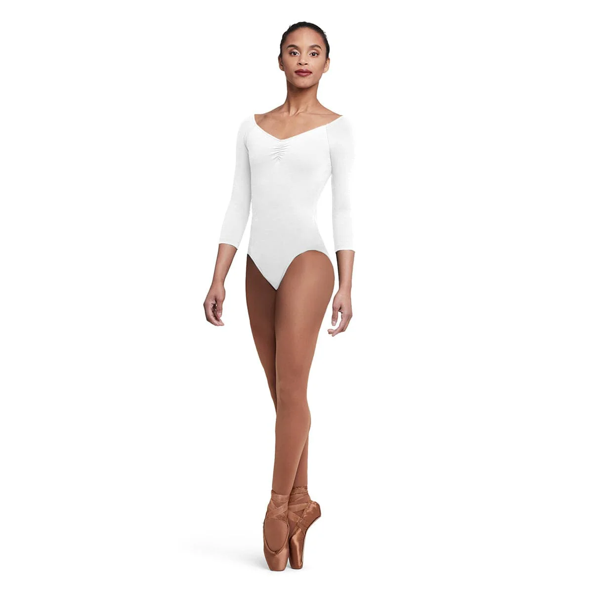 Bloch Ladies Dana 3/4 Sleeve Leotard - Image 7