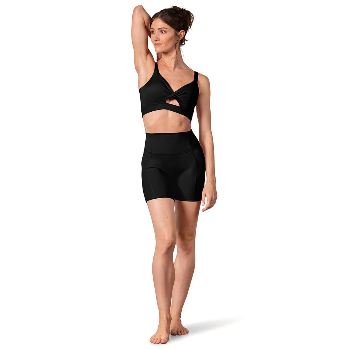 Bloch Ladies Jessica High Wasted Shorts