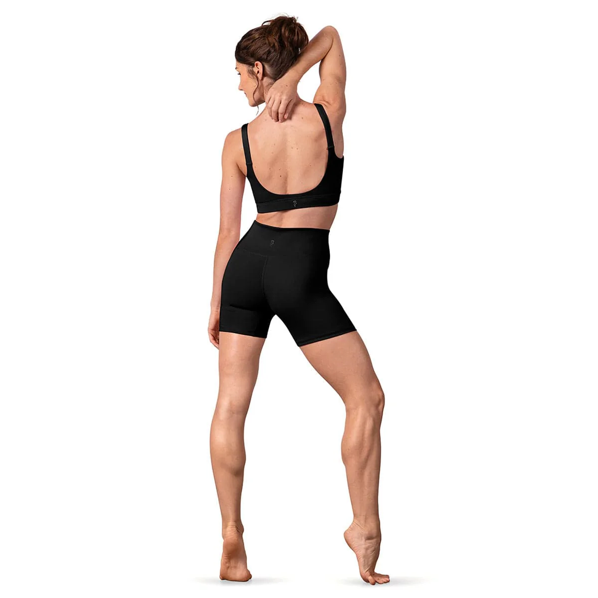 Bloch Ladies Jessica High Wasted Shorts - Image 2