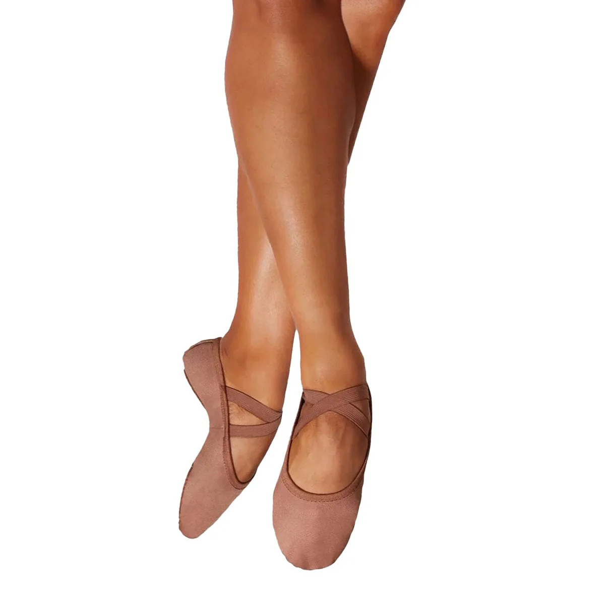 Bloch Performa Adult Ballet Slippers - Coffee
