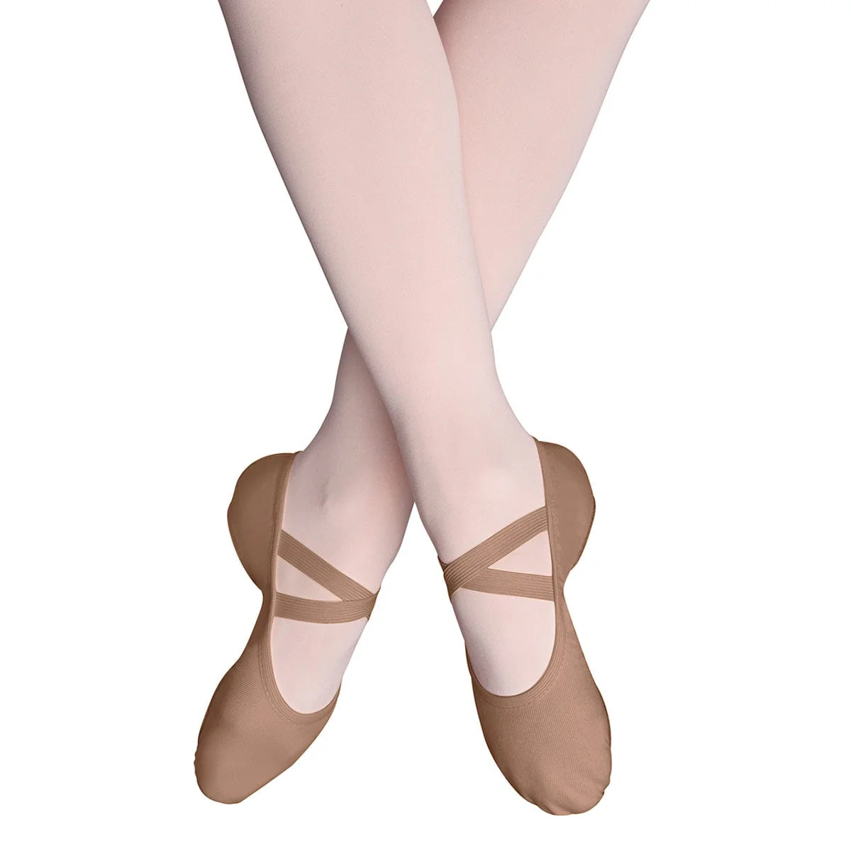 Bloch Performa Adult Ballet Slippers - Coffee - Image 3