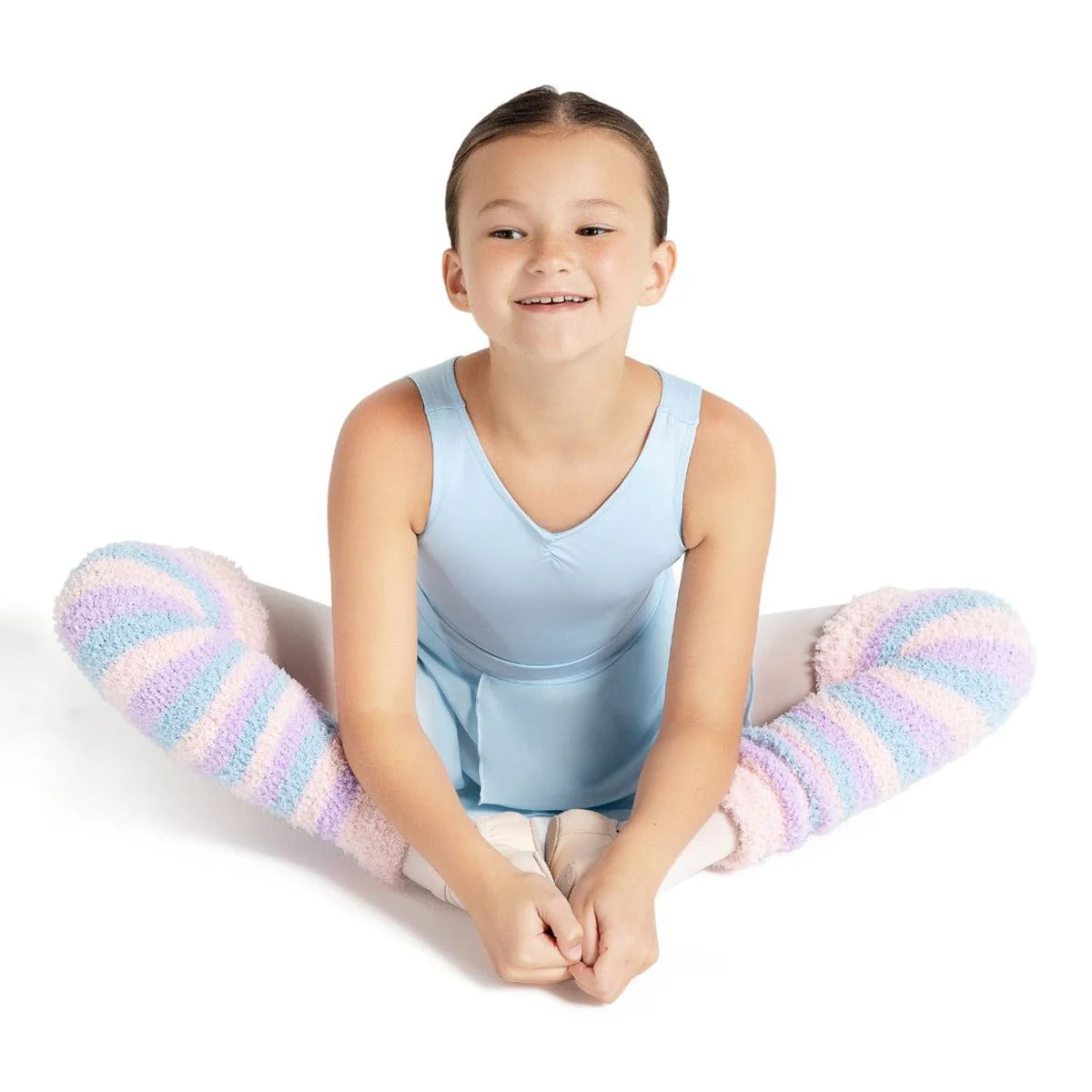 Capezio 18" Striped Pamper Legwarmers - Image 3