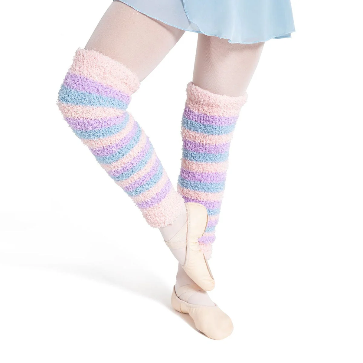 Capezio 18" Striped Pamper Legwarmers - Image 4