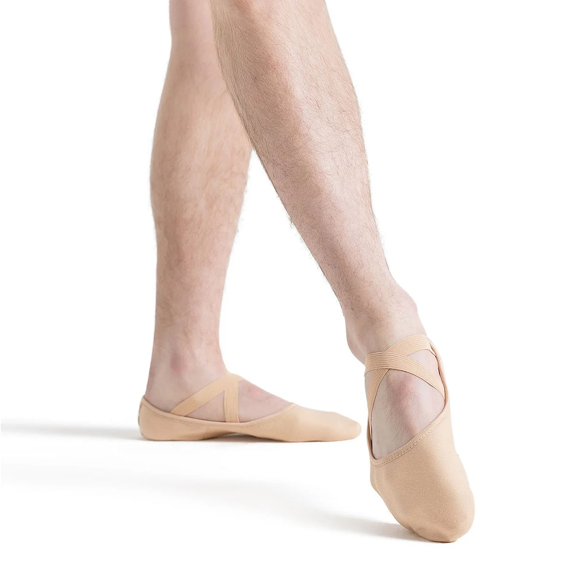 Capezio Adult Hanami Stretch Canvas Ballet Slippers - Nude - Image 3