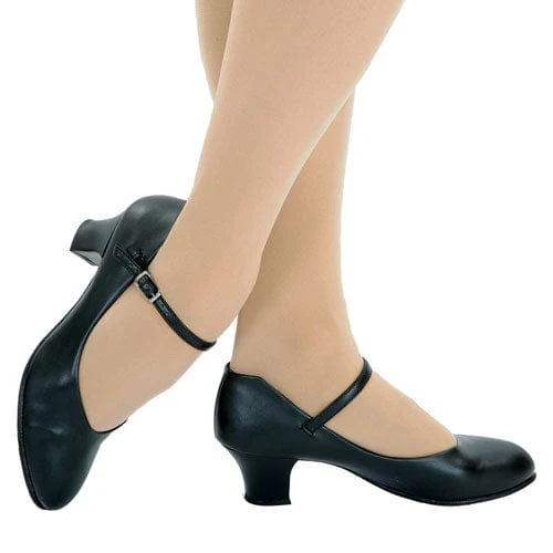 Capezio Adult Jr. Footlight Character Shoes - Black - Image 2