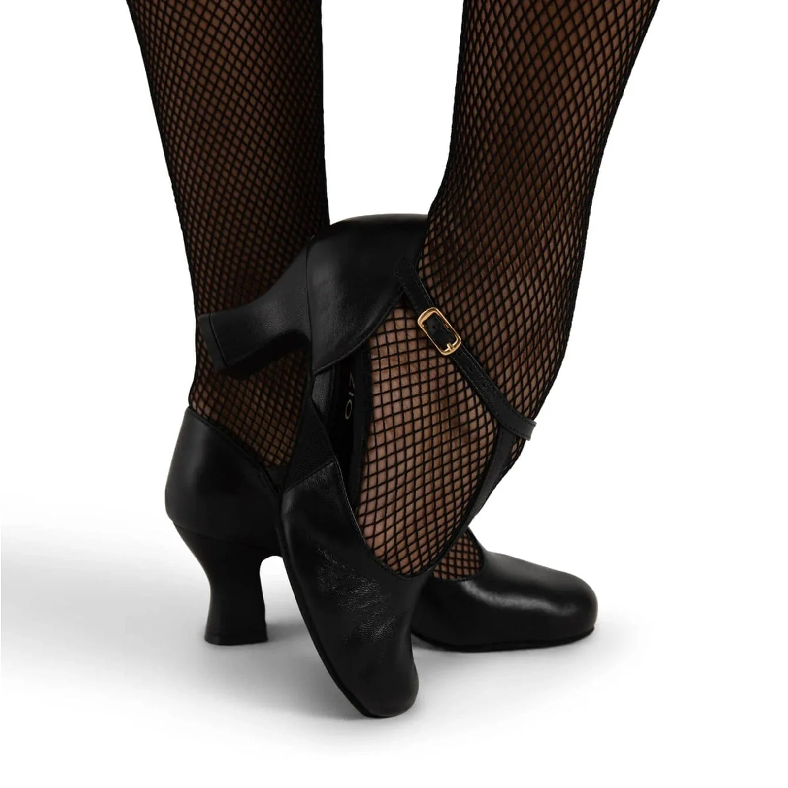 Capezio Adult Shanel 2.5" Character Shoes - Black - Image 3