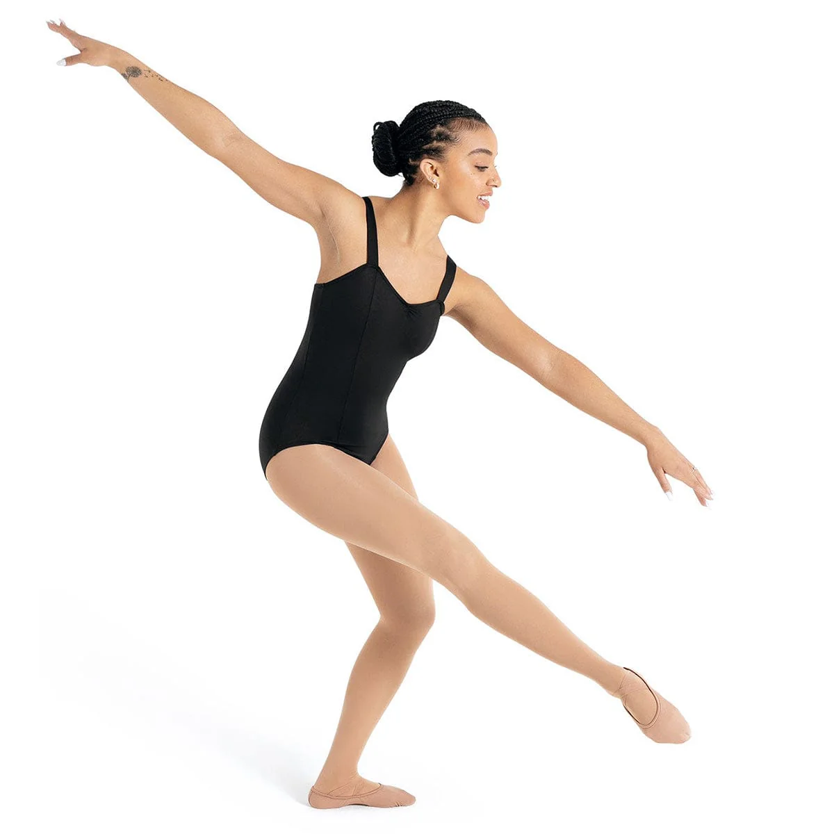Capezio Adult Studio Collection Wide Strap Camisole Leotard - Image 3