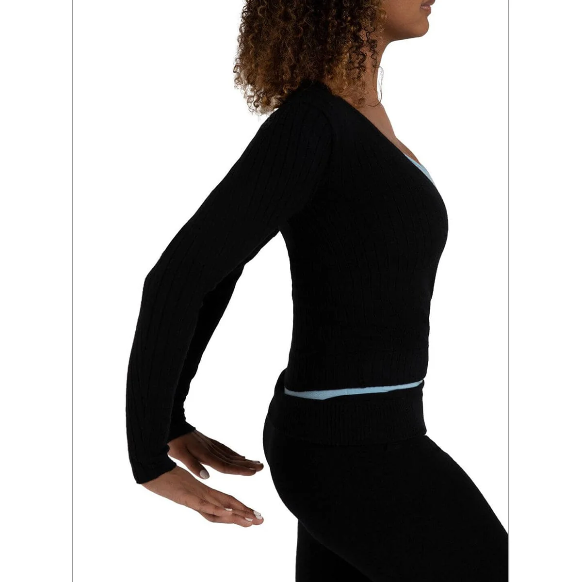 Capezio Child Harmonie Crossover Sweater - Image 5