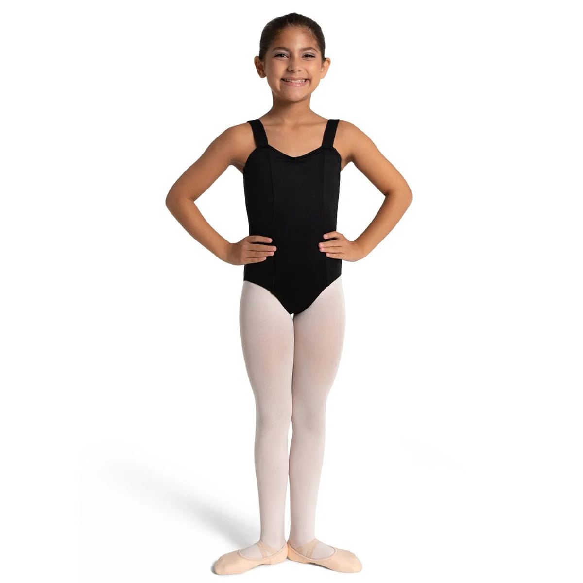 Capezio Child Studio Collection Wide Strap Camisole Leotard