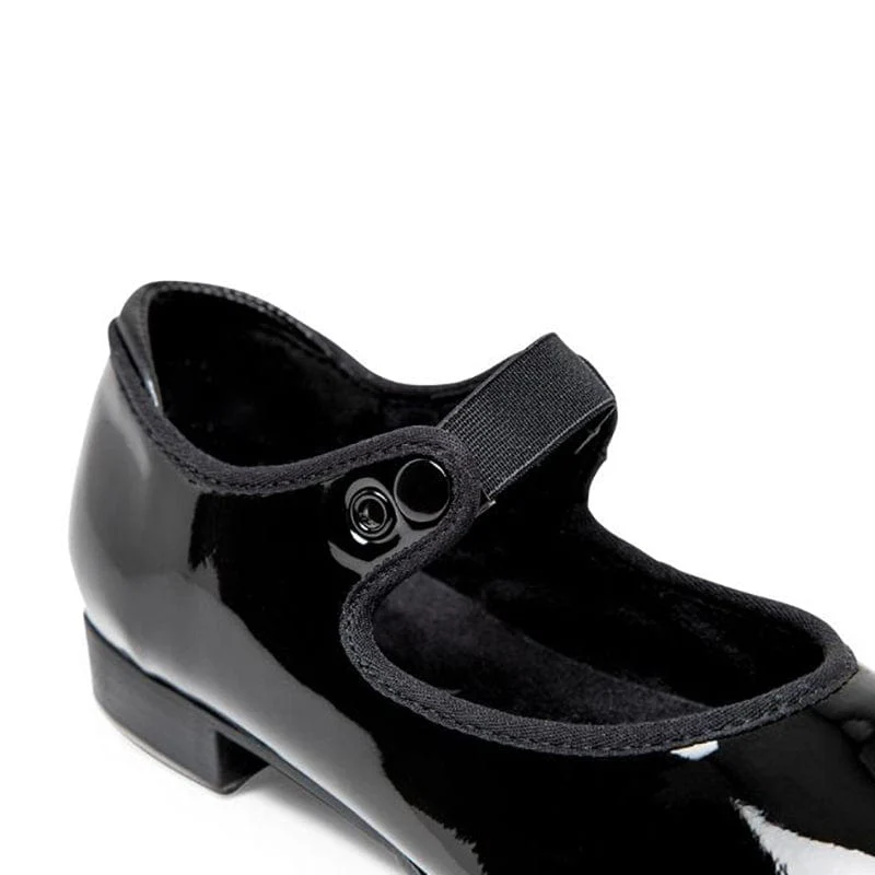 Capezio Child's Shuffle Tap Tap Shoes - Black - Image 3