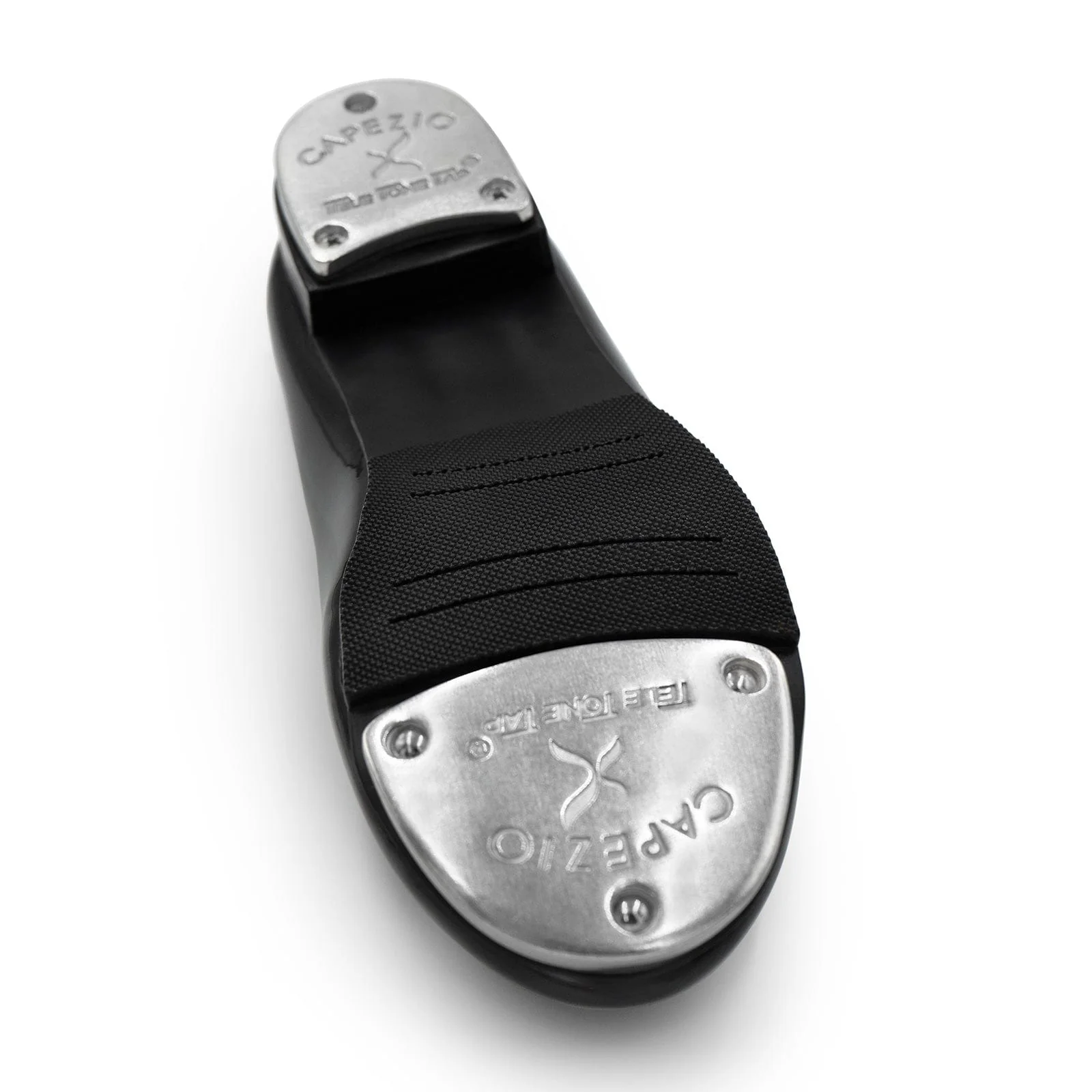 Capezio Child's Shuffle Tap Tap Shoes - Black - Image 4