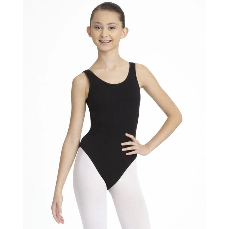 Capezio Cotton Tank Leotard - Image 3