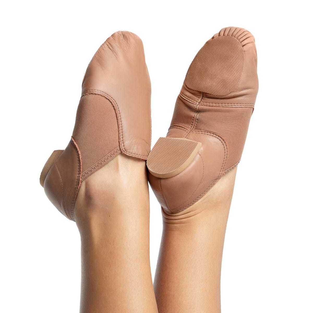 Capezio E-Series Jazz Slip On Jazz Shoes - Maple - Image 2