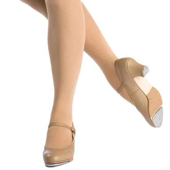 Capezio Jr. Footlight Tap Shoes - Caramel - Image 2