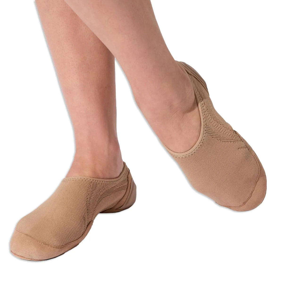 Capezio Motion Jazz Low Jazz Shoes - Caramel