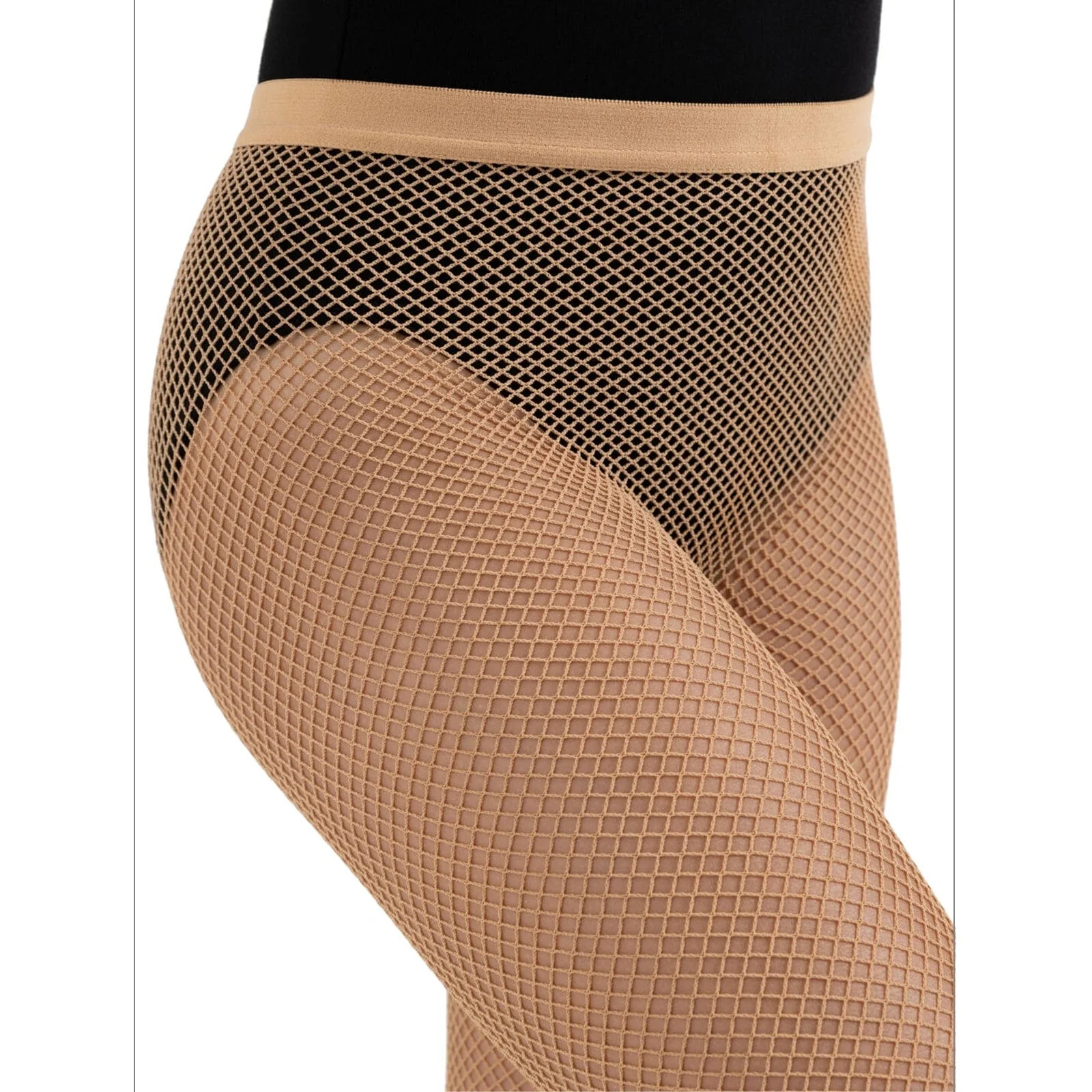 Capezio Professional Child Fishnet Seamless Tights - Image 5