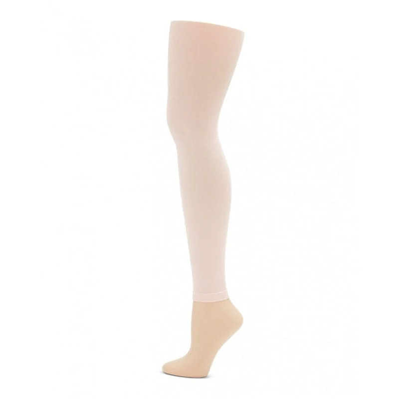 Capezio Ultra Soft Self Knit Waistband Adult Footless Tights - Image 2