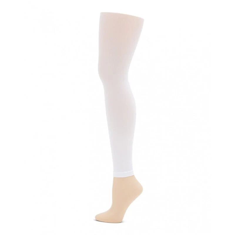 Capezio Ultra Soft Self Knit Waistband Adult Footless Tights - Image 6