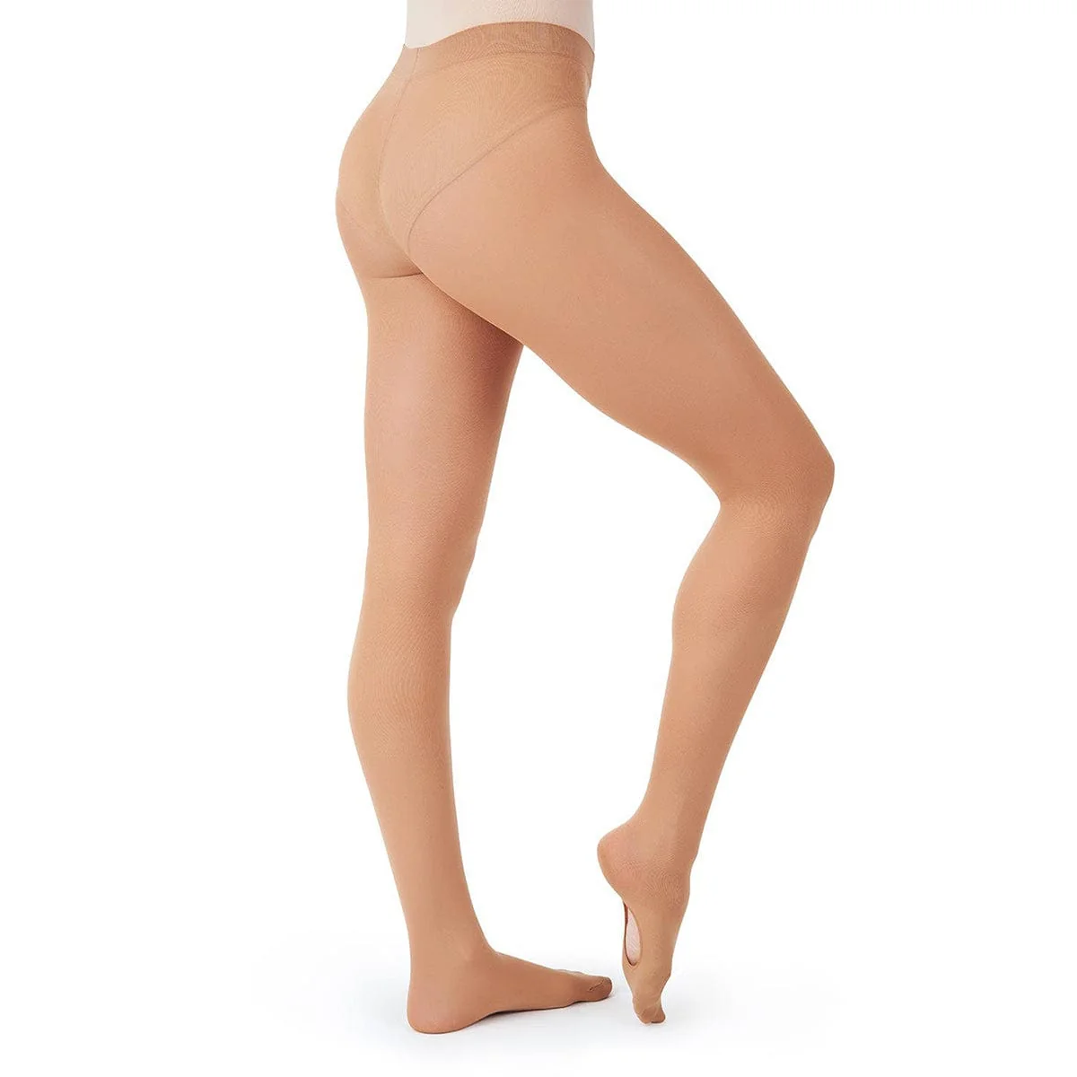 Capezio Ultra Soft Self Knit Waistband Adult Transition Tights - Image 13