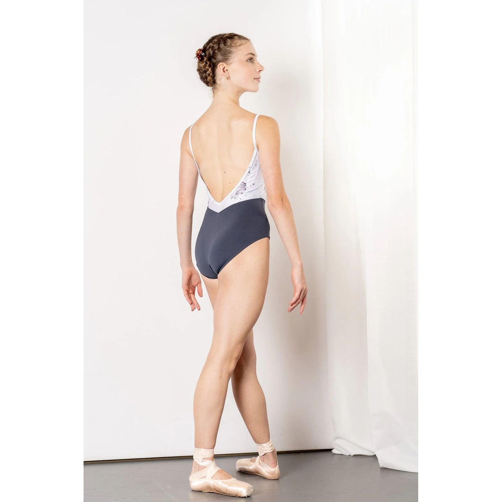 Danse de Paris Demi Antoinette Leotard - Willow Slate - Image 5