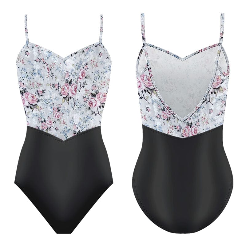 Danse de Paris Demi Jardin Leotard - Lilas Ebony
