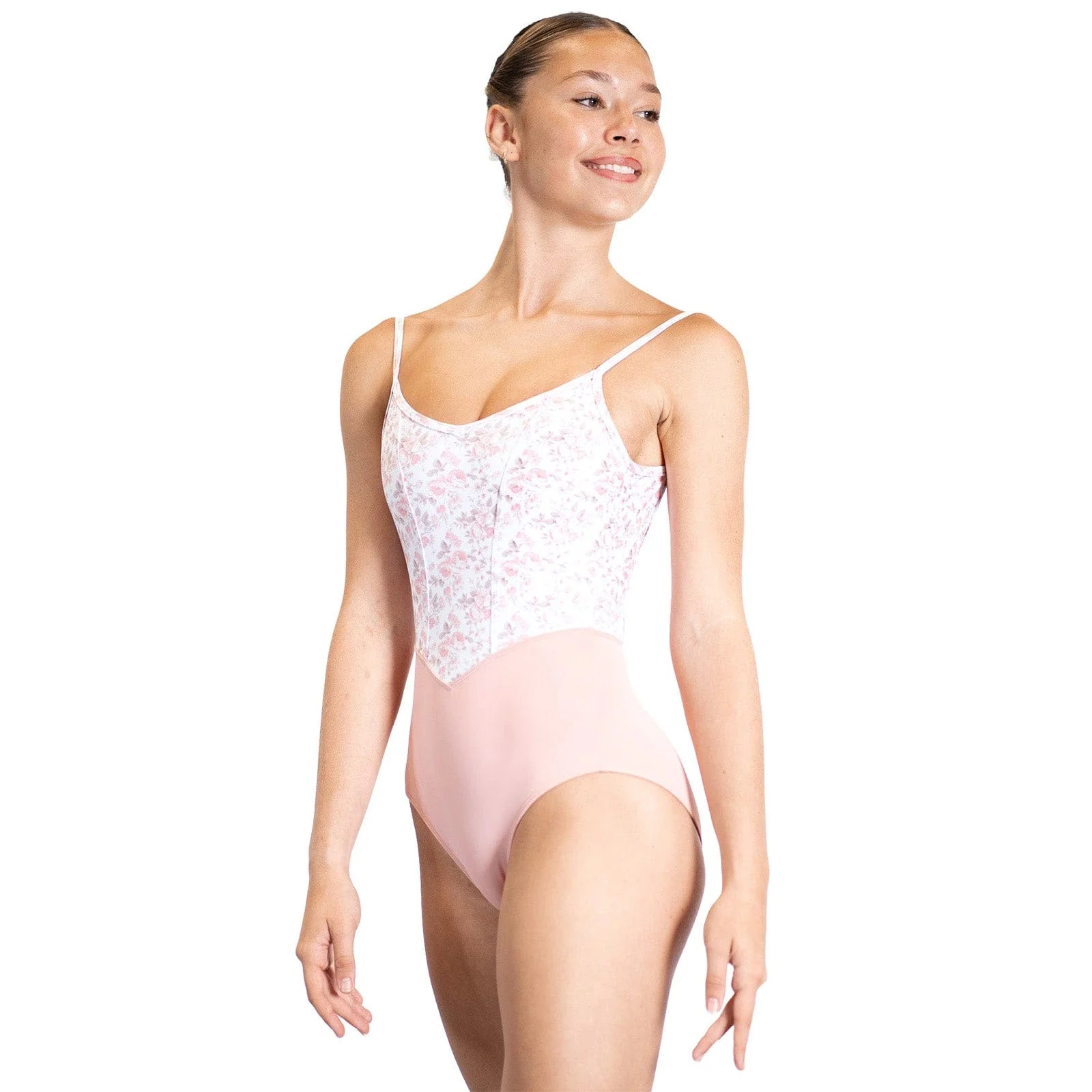 Danse de Paris Demi Jardin Leotard - Perle Blush - Image 2