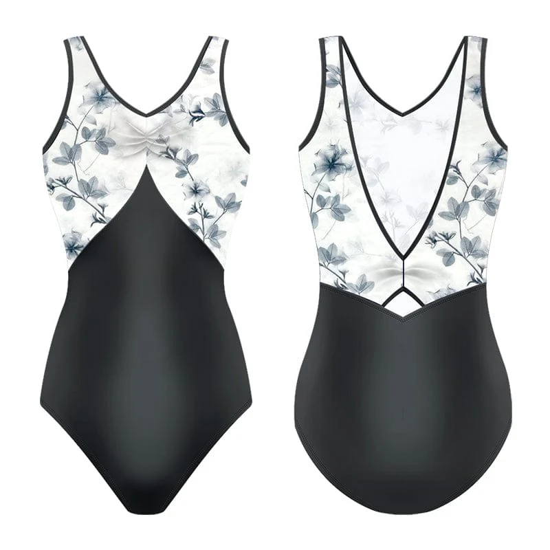 Danse de Paris Violette Leotard - Lupin Ebony